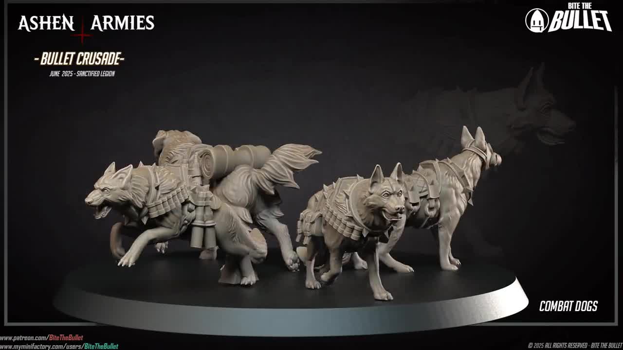 聖別された軍団の戦闘犬 - Etsy 日本